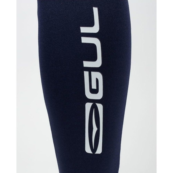 2025 Gul Junior Response 3/2mm Flatlock Back Zip Wetsuit RE1322-C1 - Navy / Lime